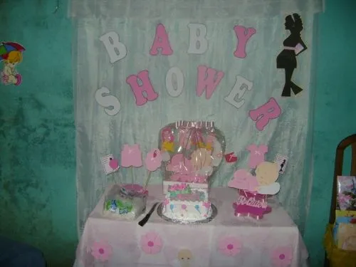 Imagen decoracion baby shower niña - grupos.