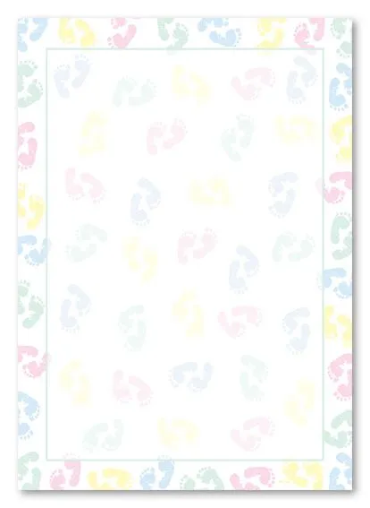 Baby shower border templates - Imagui