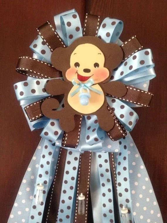 Corsage baby shower changuito - Imagui