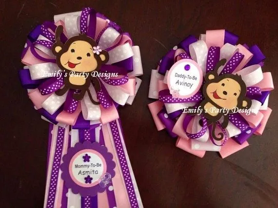 Distintivos para mama baby shower - Imagui