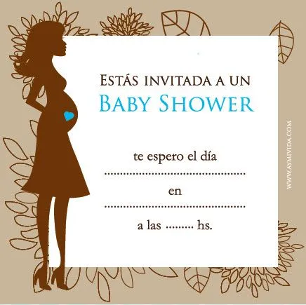Invitaciones para imprimir para baby shower 2014 - Imagui