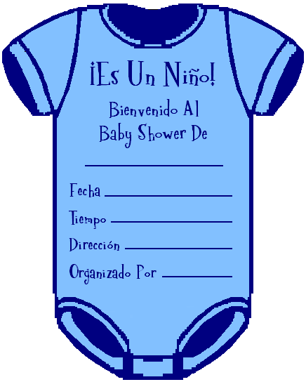 Baby Shower: invitaciones para imprimir - Guia de MANUALIDADES