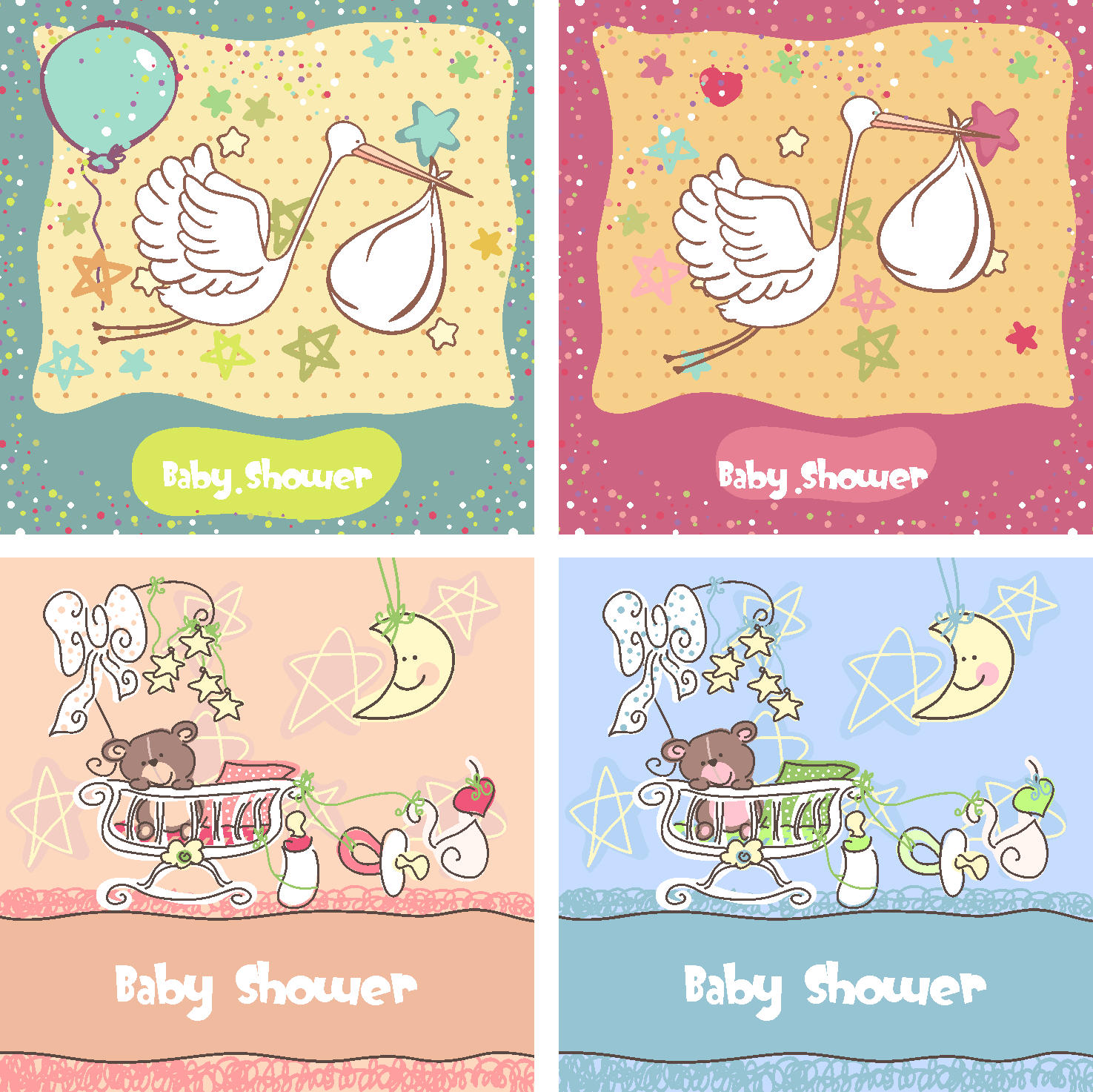 Plantillas gratis para invitaciónes de Baby Shower - Imagui