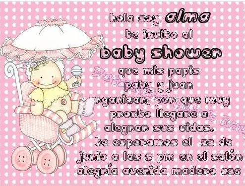 Baby shower leyendas para invitación - Imagui