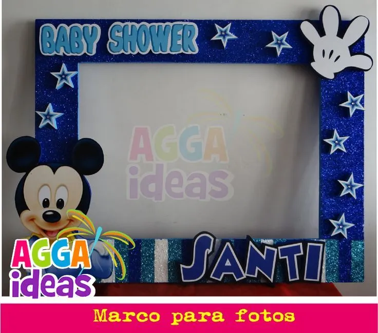 Baby Shower Mickey | Marcos | Pinterest | Baby showers, Showers ...