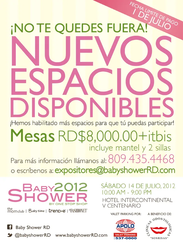 Baby Shower RD | La Primera Feria Dedicada al Bebé