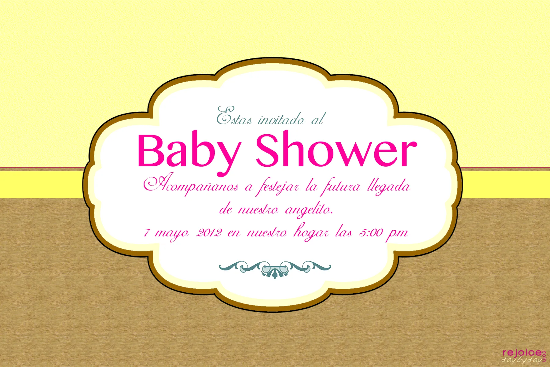 baby shower | Rejoice daybyday