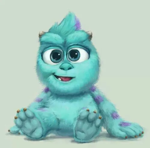 Baby Sully from Monsters Inc. ERRRR MEEEERRRR GEEEERRRSHHHHH! Too ...