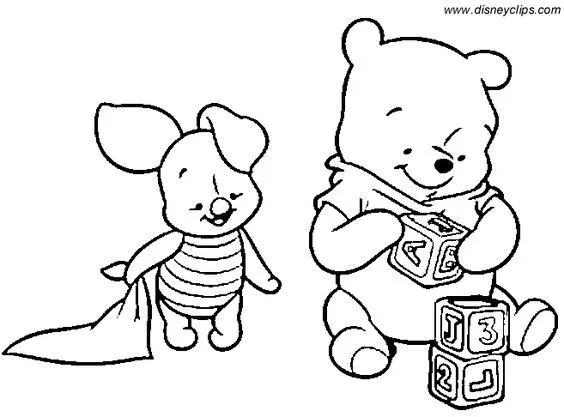 Baby Tigger Coloring Pages | Baby Pooh Coloring Pages - Disney ...