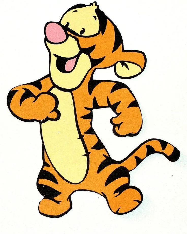 Baby Tigger from Winnie the Pooh Scrapbooking Disney Cut Out Baby Tigger from Winnie the Pooh Scrapbooking Disney Cut Out