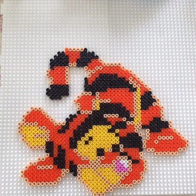 Baby Tigger hama beads by bywith | WINNIE THE POOH | Pinterest ...