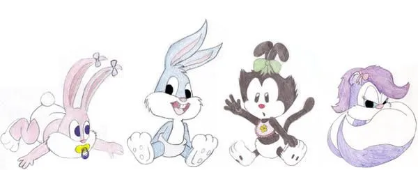 Baby Tiny Toons by OnesailorSun on DeviantArt
