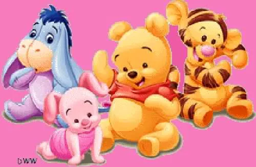 Baby Winnie The Pooh Characters | The Art Mad Wallpapers