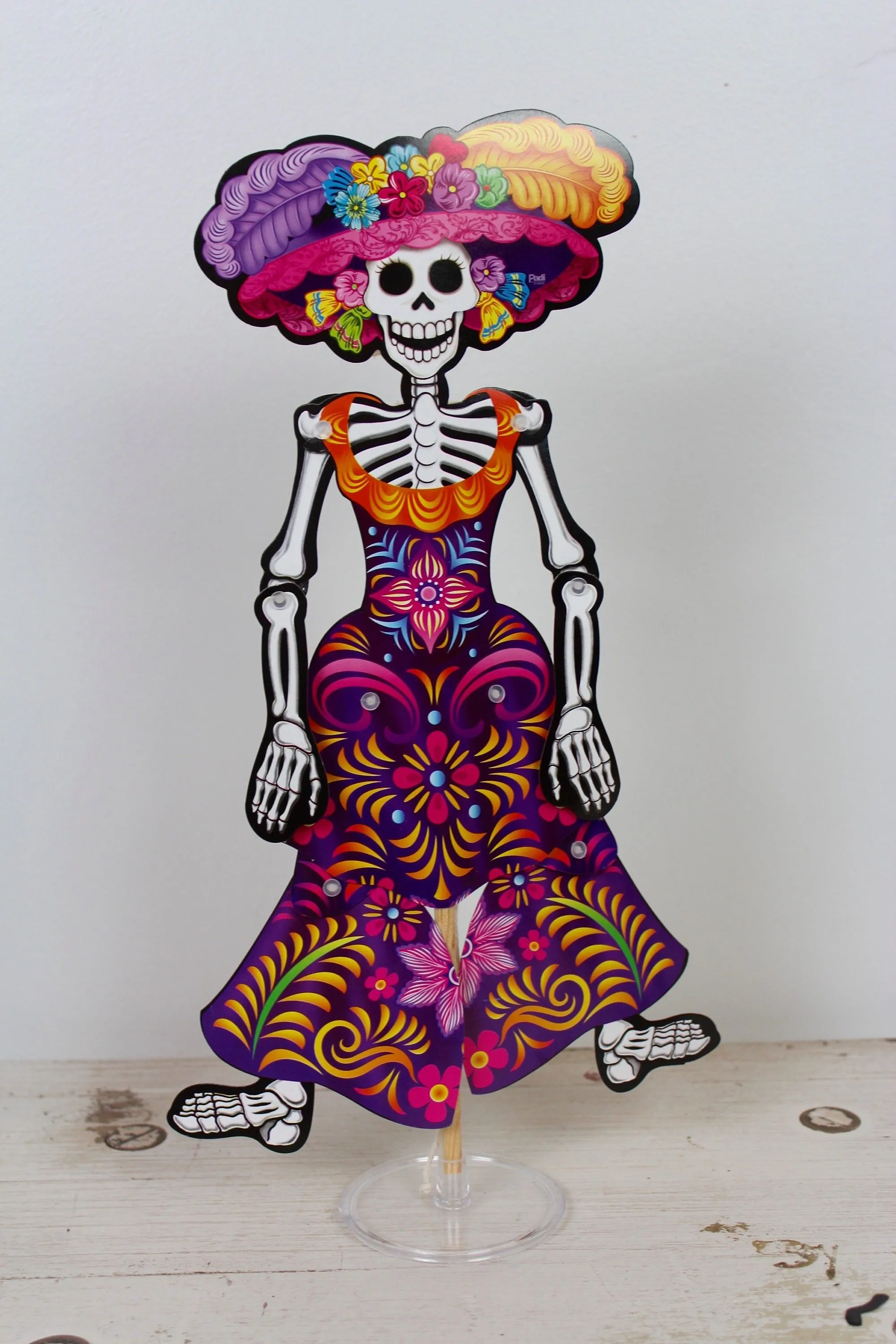 Bailando Catrina Títeres Decoración de la mesa Decoración - Etsy México