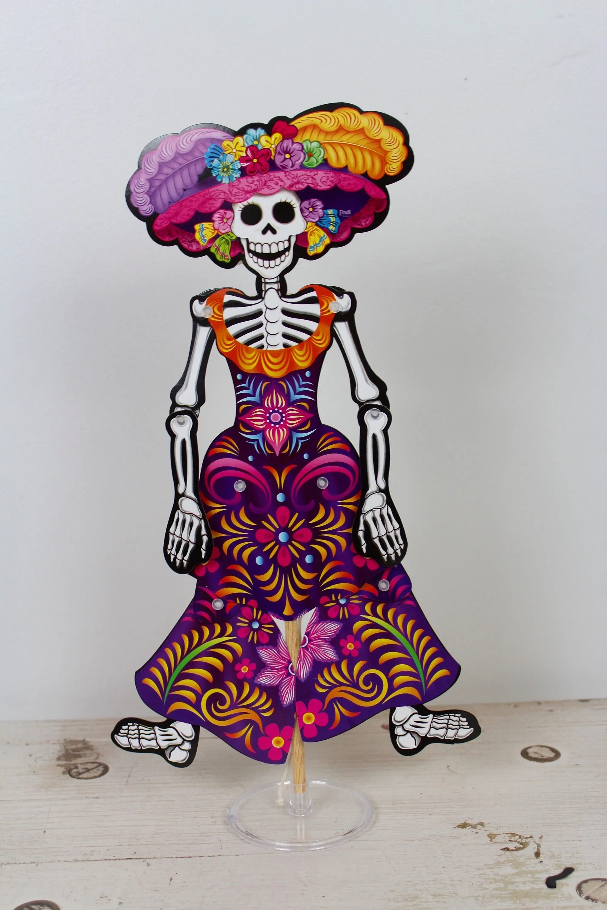 Bailando Catrina Títeres Decoración de la mesa Decoración - Etsy México