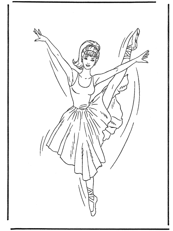 Dibujos.org / Diversos / Ballet / Bailarina