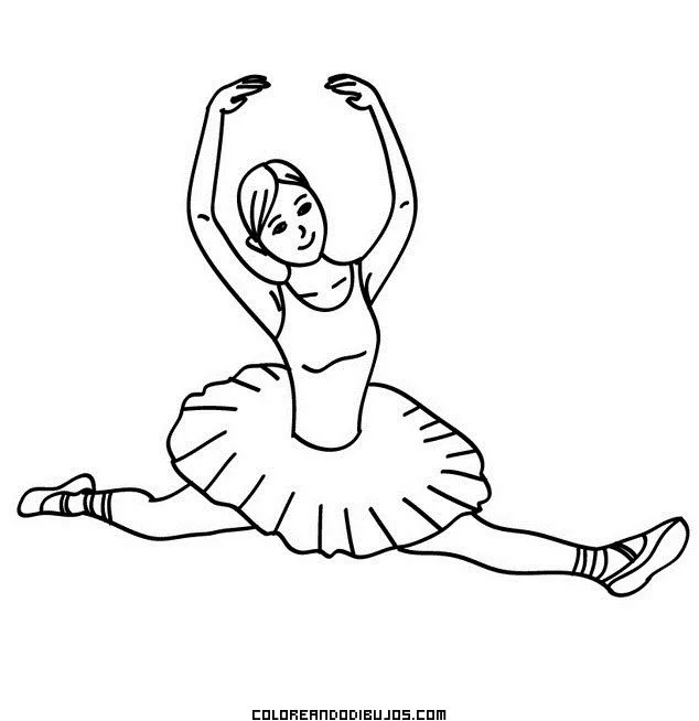 Como dibujar una bailarina de ballet - Imagui