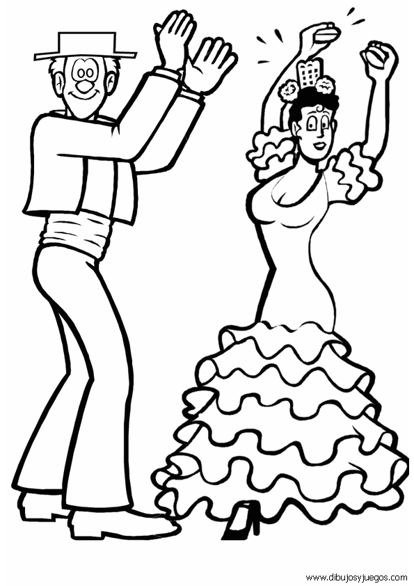 Bailarinas Flamenco Dibujos Juegos Para Pintar Colorear Kamistad Bailarinas Flamenco Dibujos Juegos Para Pintar Colorear Kamistad