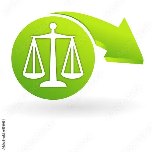 balance justice sur web symbole vert" Stock image and royalty-free ...