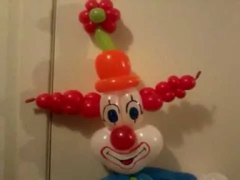 Balloon clown. Payaso con globos - YouTube