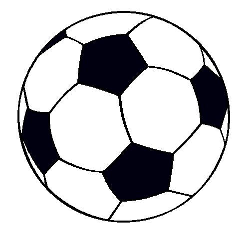 Dibujo balón futbol - Imagui