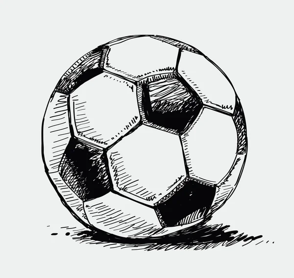 balón de fútbol — Vector stock © bioraven #6580394