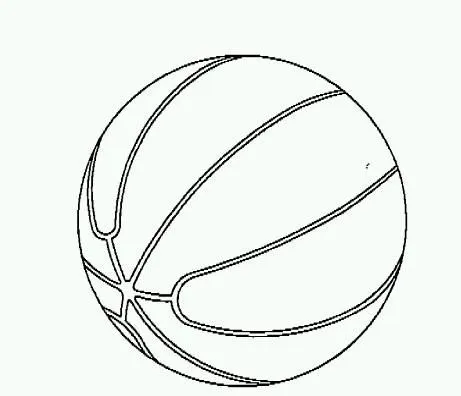 Balon de baloncesto para colorear - Imagui