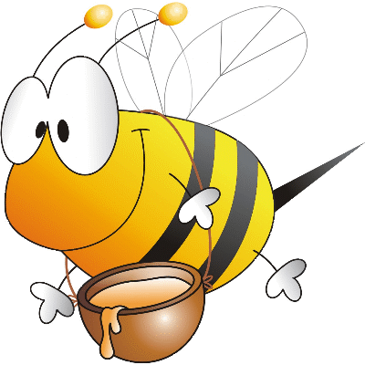 Banco de Fotos gratis: Dibujo de una abeja