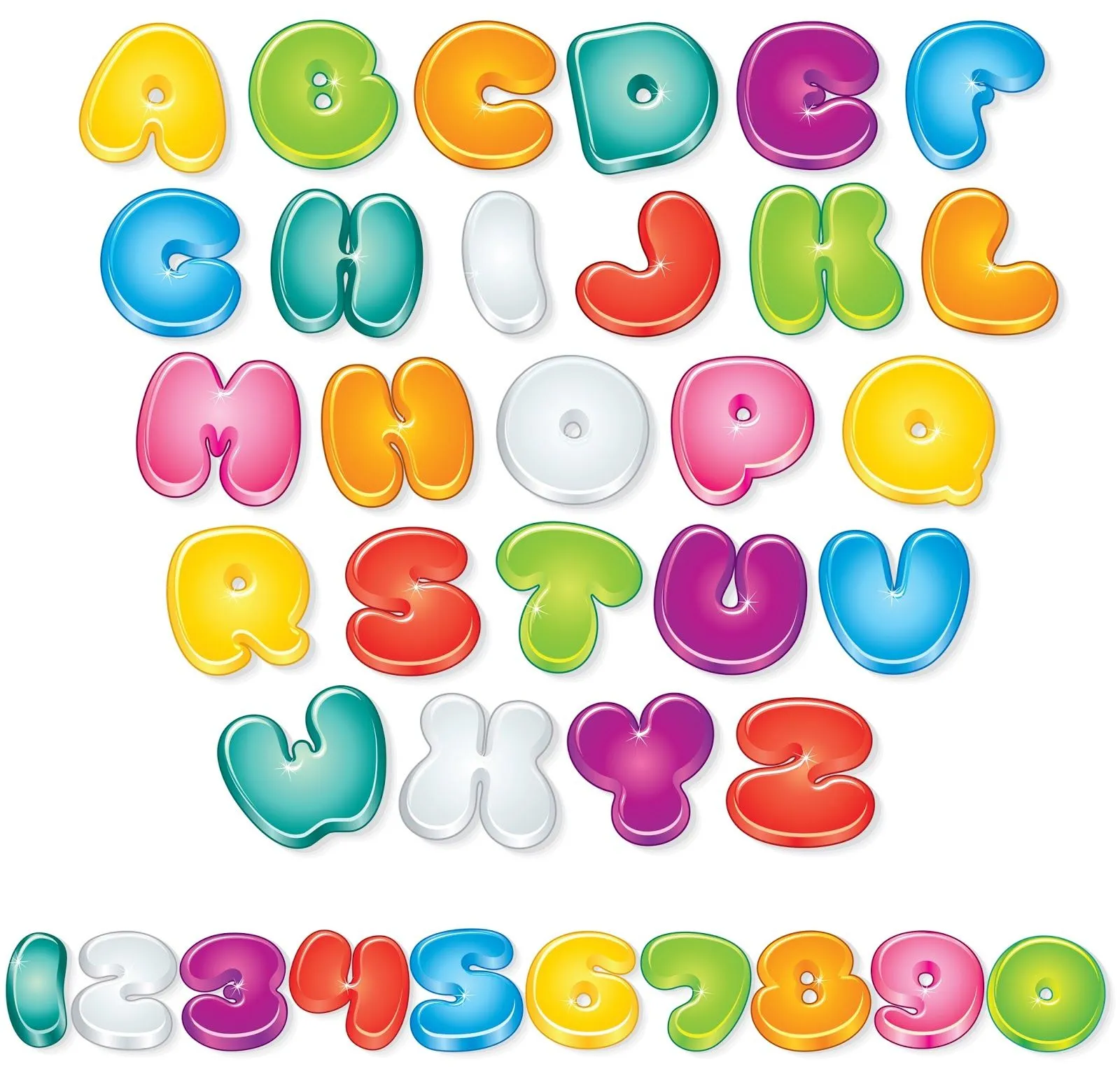 BANCO DE IMÁGENES: Abecedario con letras de colores - Recursos ... BANCO DE IMÁGENES: Abecedario con letras de colores - Recursos ...