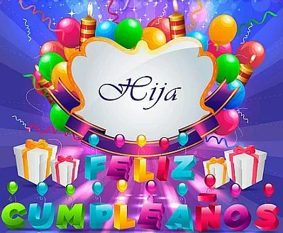 Banco de Imagenes y fotos gratis: Feliz Cumpleaños Hija Banco de Imagenes y fotos gratis: Feliz Cumpleaños Hija