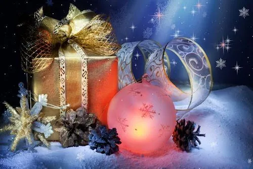 Especial de Navidad y Fin de Año (Esferas y Regalos) | Banco de ...