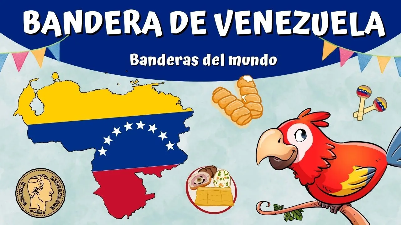 La Bandera de Venezuela : Características, colores e historia