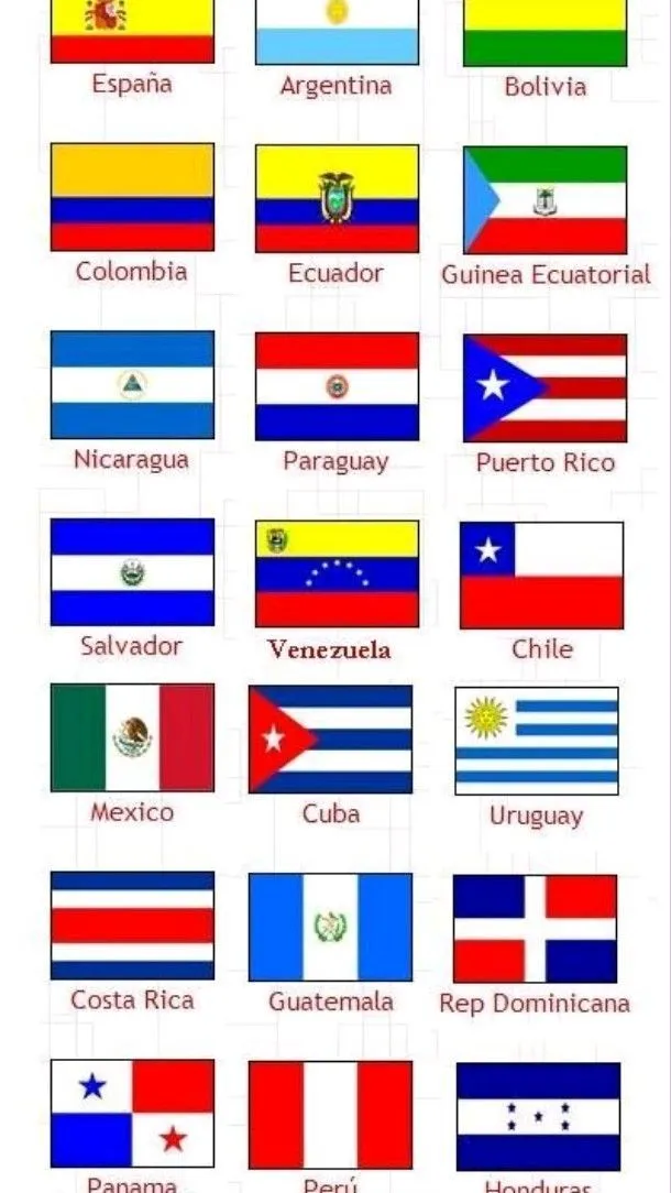 Banderas! en 2023 | Banderas de américa latina, Banderas del mundo con  nombres, Enseñanza de la geografía