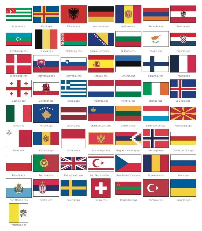 Todas las banderas del Mundo -