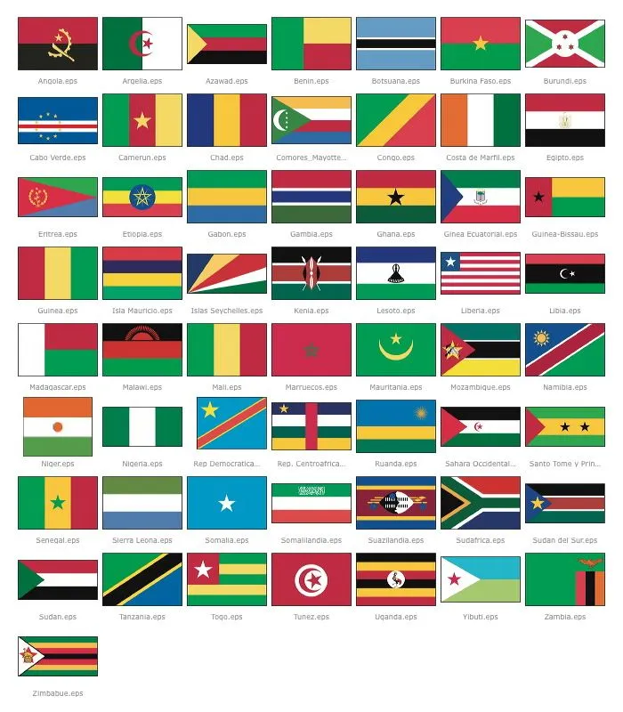 Todas las banderas del Mundo -