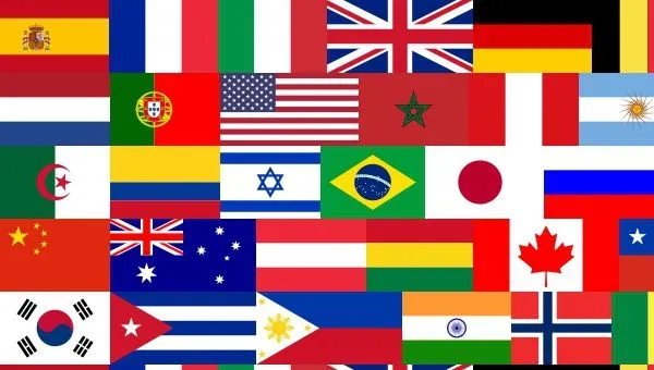 Todas banderas del mundo con sus nombres - Imagui