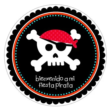 Calavera de pirata para niños - Imagui