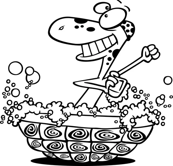 bañera de tortuga de dibujos animados — Vector stock © ronleishman ...