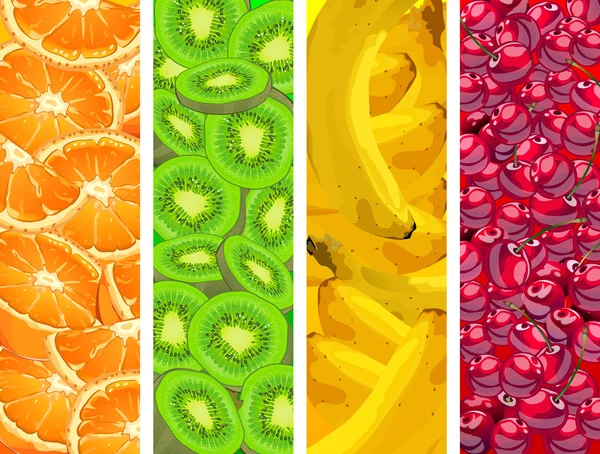 banners con fondo de frutas — Vector stock © creatOR76 #11066697 banners con fondo de frutas — Vector stock © creatOR76 #11066697
