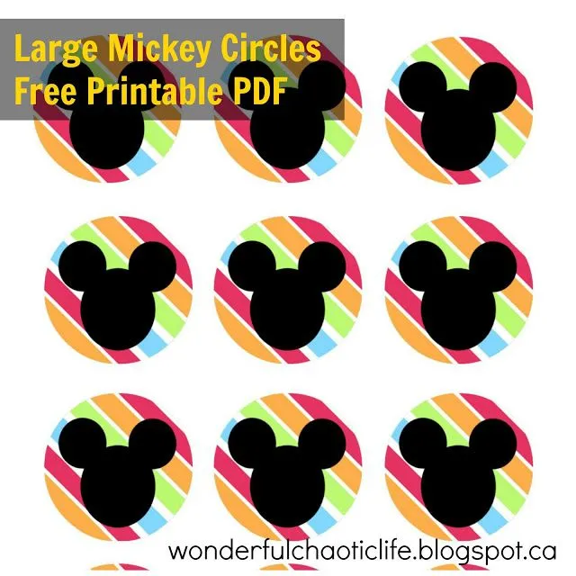 Imprimibles gratis…fiesta de Mickey Mouse. | Ideas para Mama