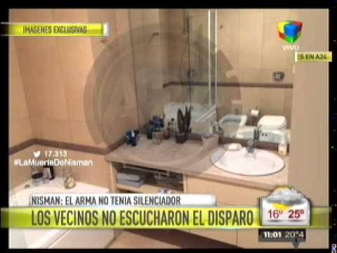 Asi es el baño del fiscal Alberto Nisman 2 - imagenes exclusivas ...