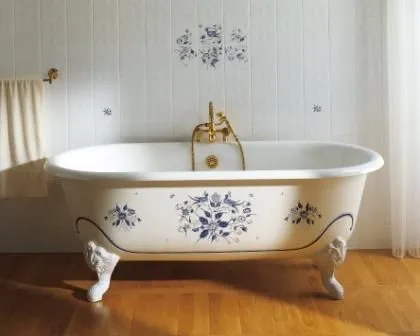 El baño más romántico con bañeras de patas | DUCHAMANIA | REFORMA ...
