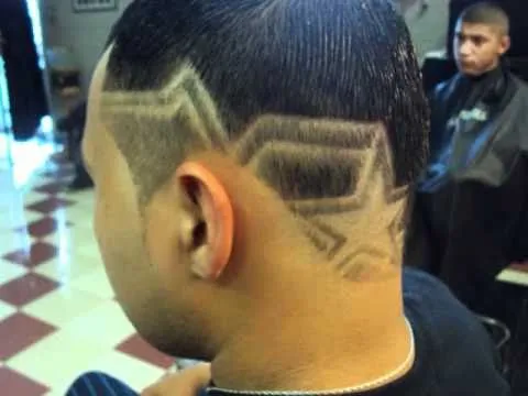Barber shop diseños cortes estrellas - Imagui