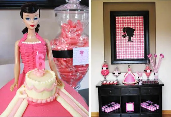 Cumpleaños con motivo de Barbie - Imagui