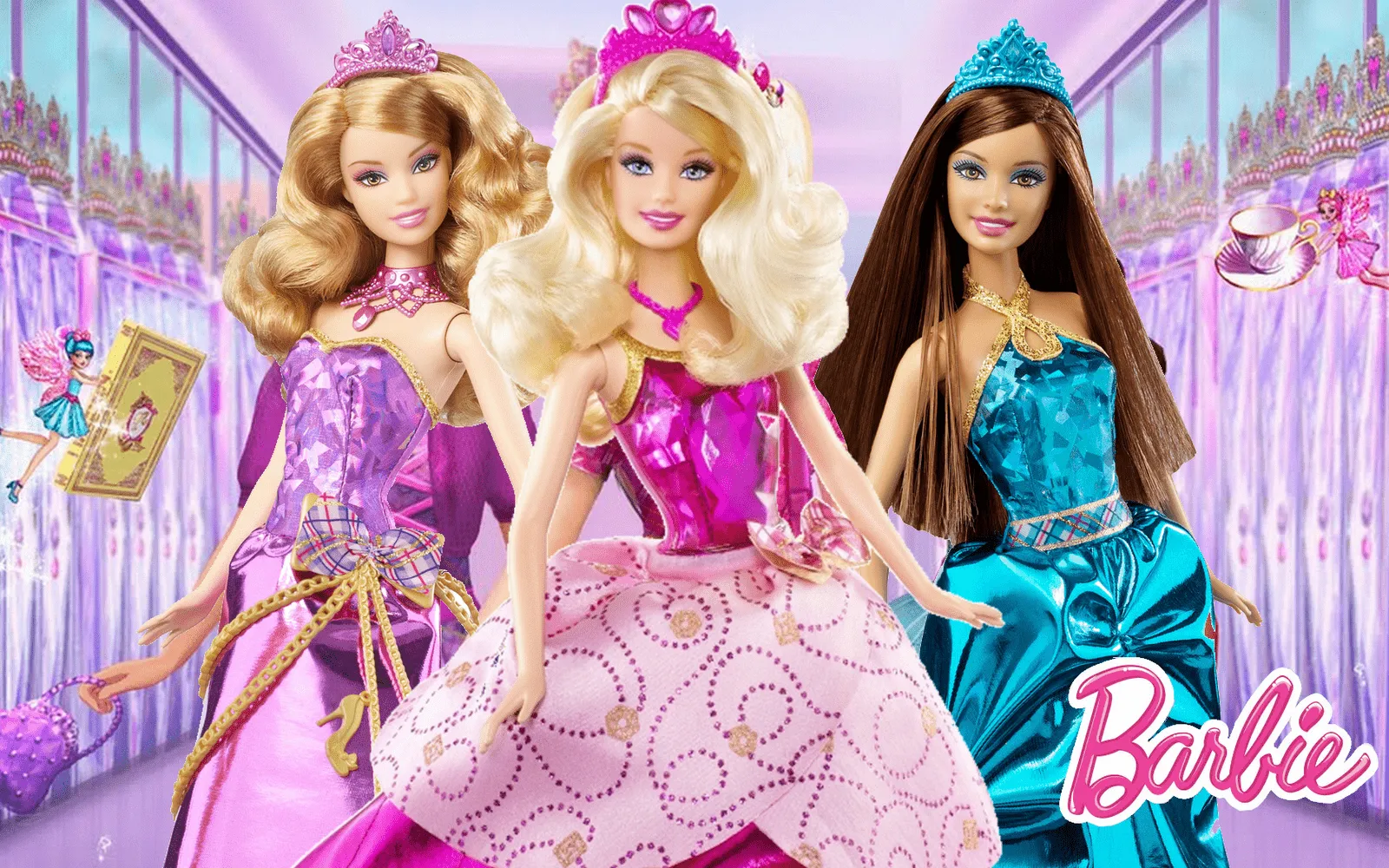 Barbie Fashion News: Wallpapers Barbie Escola de Princesas! Barbie Fashion News: Wallpapers Barbie Escola de Princesas!