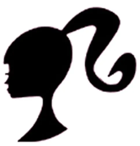 Barbie Head Logo | Cameos and Macaroons