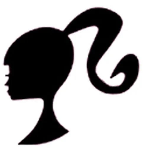 Barbie Head Logo | cakes | Pinterest | Barbie, Templates and ...
