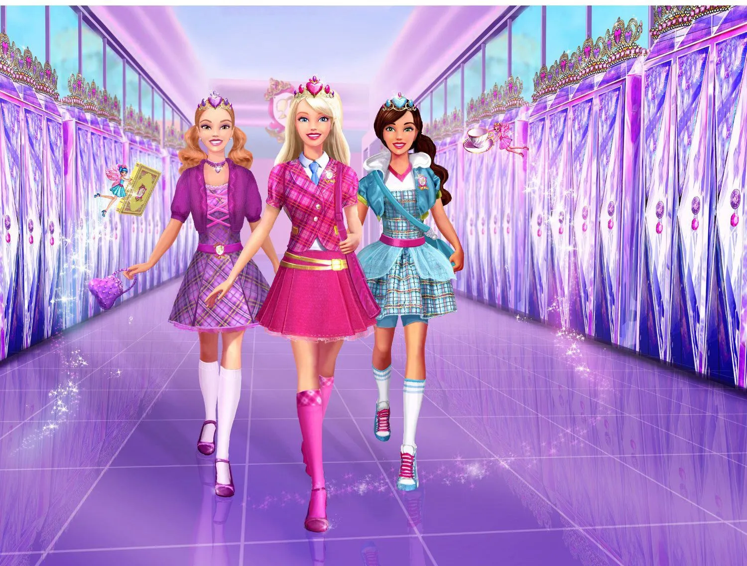 Barbie Lovely: ¡Nuevas imagenes de Barbie Escuela de Princesas!