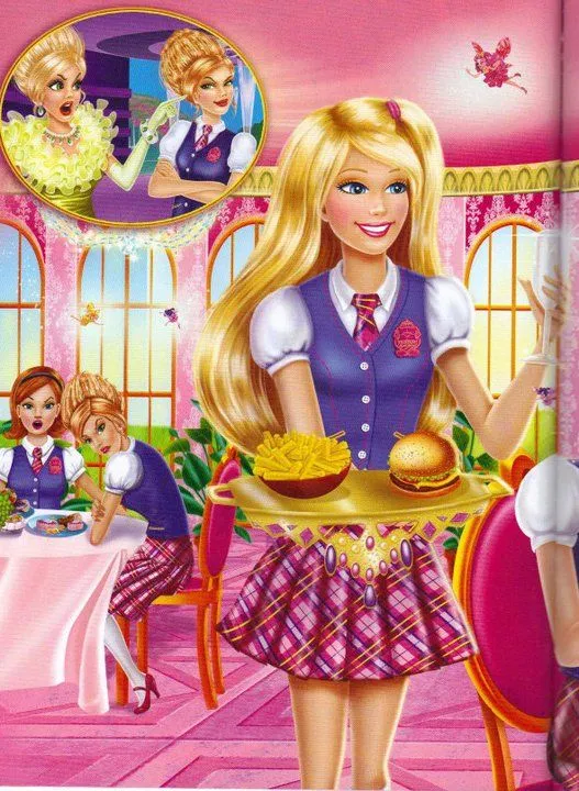 Barbie escuela de princesas dvd - Imagui