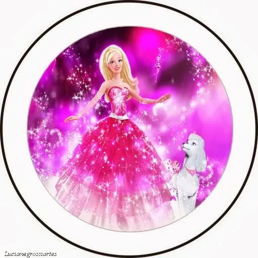 Barbie Moda y Magia y Barbie Rock Star: Etiquetas Gratis para ...